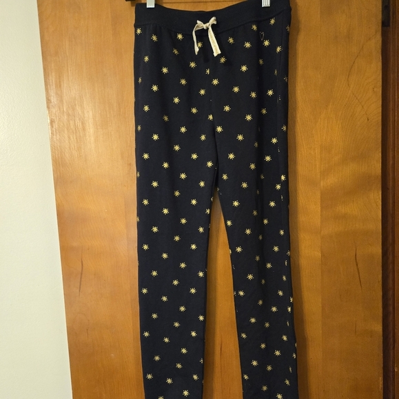 NWT Crewcuts Cozy Fleece Sweatpants Navy Blue With Stars Size XL - Picture 1 of 4